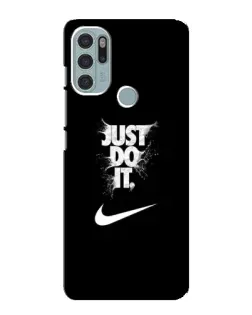 Чехол для Motorola MOTO G60s с картинкой «Текстовый принт Nike» Чехол для Motorola MOTO G60s с картинкой «Текстовый принт Nike»