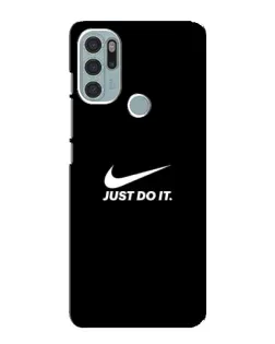 Чехол для Motorola MOTO G60s с картинкой «Минимализм от Nike» Чехол для Motorola MOTO G60s с картинкой «Минимализм от Nike»