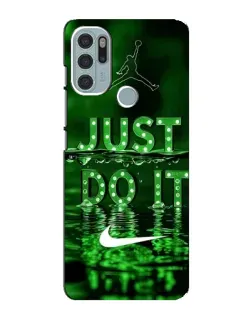 Чехол для Motorola MOTO G60s с картинкой «Зеленый неоновый Nike» Чехол для Motorola MOTO G60s с картинкой «Зеленый неоновый Nike»