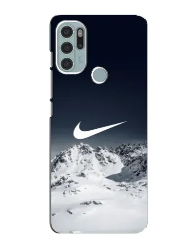 Чехол для Motorola MOTO G60s с картинкой «Nike — зимние горы» Чехол для Motorola MOTO G60s с картинкой «Nike — зимние горы»