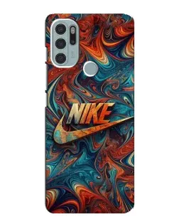 Чехол для Motorola MOTO G60s с картинкой «Nike в абстракции» Чехол для Motorola MOTO G60s с картинкой «Nike в абстракции»