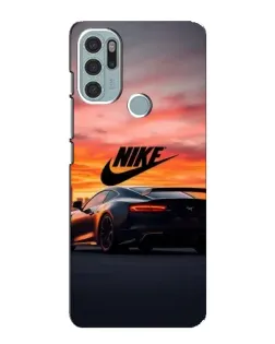 Чехол для Motorola MOTO G60s с картинкой «Nike и суперкар» Чехол для Motorola MOTO G60s с картинкой «Nike и суперкар»
