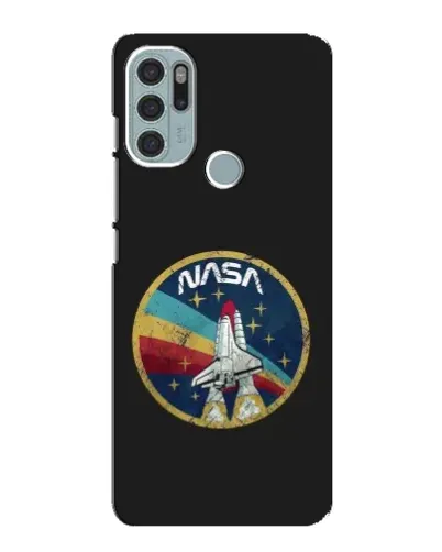 Чехол для Motorola MOTO G60s с картинкой «NASA — эмблема миссии» Чехол для Motorola MOTO G60s с картинкой «NASA — эмблема миссии»