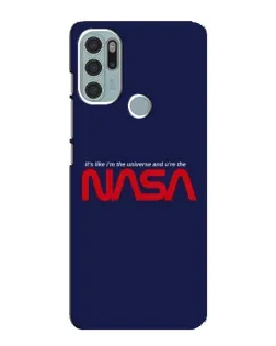 Чехол для Motorola MOTO G60s с картинкой «NASA — глубокий космос»