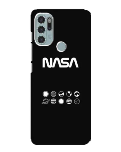 Чехол для Motorola MOTO G60s с картинкой «NASA — технический принт» Чехол для Motorola MOTO G60s с картинкой «NASA — технический принт»