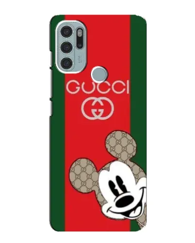 Чехол для Motorola MOTO G60s с картинкой «Gucci — полосы и Микки» Чехол для Motorola MOTO G60s с картинкой «Gucci — полосы и Микки»
