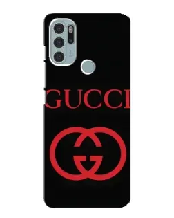Чехол для Motorola MOTO G60s с картинкой «Gucci — красный логотип» Чехол для Motorola MOTO G60s с картинкой «Gucci — красный логотип»