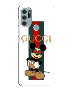 Чехол для Motorola MOTO G60s с картинкой «Микки Маус Gucci — полосы» Чехол для Motorola MOTO G60s с картинкой «Микки Маус Gucci — полосы»