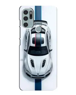 Чохол для Motorola MOTO G60s з картинкою «Вид зверху — BMW M» Чохол для Motorola MOTO G60s з картинкою «Вид зверху — BMW M»