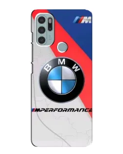 Чохол для Motorola MOTO G60s з картинкою «BMW Performance стиль» Чохол для Motorola MOTO G60s з картинкою «BMW Performance стиль»