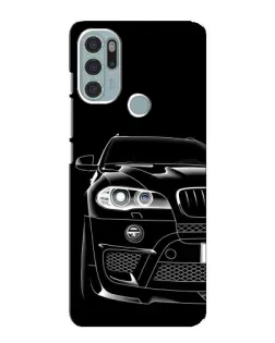 Чохол для Motorola MOTO G60s з картинкою «Темний силует BMW» Чохол для Motorola MOTO G60s з картинкою «Темний силует BMW»