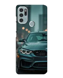 Чохол для Motorola MOTO G60s з картинкою «BMW у вогнях міста» Чохол для Motorola MOTO G60s з картинкою «BMW у вогнях міста»
