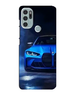 Чохол для Motorola MOTO G60s з картинкою «Блакитна BMW M4» Чохол для Motorola MOTO G60s з картинкою «Блакитна BMW M4»