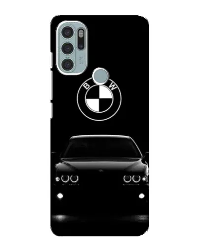 Чехол для Motorola MOTO G60s с картинкой «BMW — взгляд из темноты»