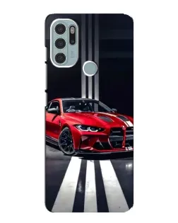 Чохол для Motorola MOTO G60s з картинкою «Червона BMW на дорозі» Чохол для Motorola MOTO G60s з картинкою «Червона BMW на дорозі»