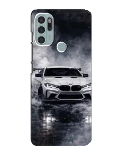 Чохол для Motorola MOTO G60s з картинкою «BMW крізь туман» Чохол для Motorola MOTO G60s з картинкою «BMW крізь туман»