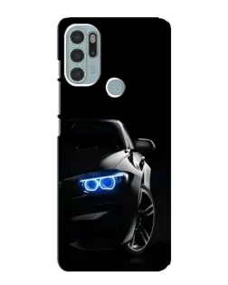 Чохол для Motorola MOTO G60s з картинкою «BMW — нічний погляд» Чохол для Motorola MOTO G60s з картинкою «BMW — нічний погляд»
