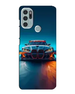 Чохол для Motorola MOTO G60s з картинкою «BMW — вогні неону» Чохол для Motorola MOTO G60s з картинкою «BMW — вогні неону»