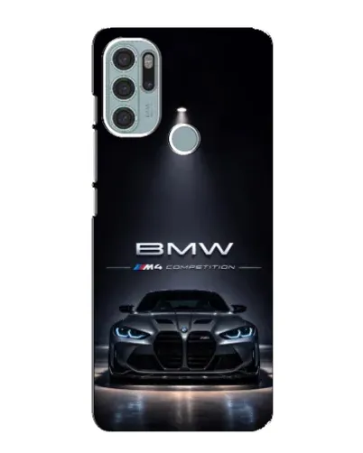 Чехол для Motorola MOTO G60s с картинкой «BMW сквозь ночной город» Чехол для Motorola MOTO G60s с картинкой «BMW сквозь ночной город»