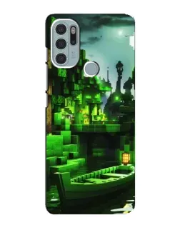 Чехол для Motorola MOTO G60s с картинкой «Minecraft лесной пейзаж» Чехол для Motorola MOTO G60s с картинкой «Minecraft лесной пейзаж»