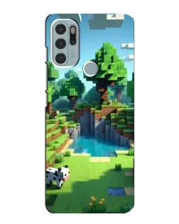 Чехол для Motorola MOTO G60s с картинкой «Minecraft летний день» Чехол для Motorola MOTO G60s с картинкой «Minecraft летний день»