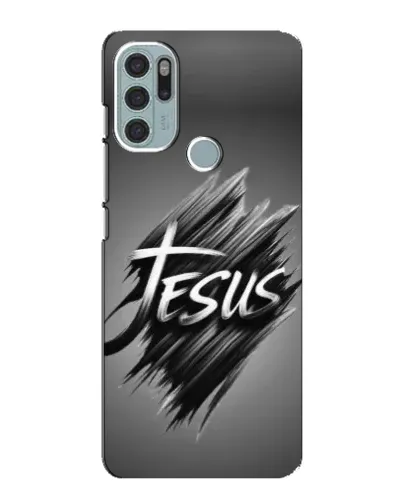 Чехол для Motorola MOTO G60s с картинкой «Надпись Jesus Graffiti» Чехол для Motorola MOTO G60s с картинкой «Надпись Jesus Graffiti»