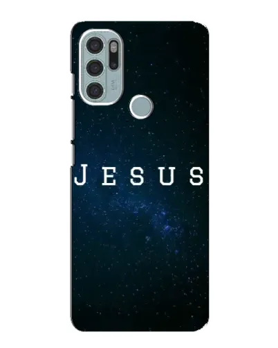 Чехол для Motorola MOTO G60s с картинкой «Звездное небо Jesus» Чехол для Motorola MOTO G60s с картинкой «Звездное небо Jesus»