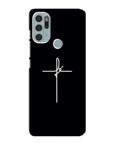 Чехол для Motorola MOTO G60s с картинкой «Тонкий крест» Чехол для Motorola MOTO G60s с картинкой «Тонкий крест»