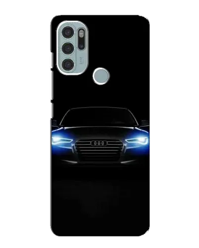 Чехол для Motorola MOTO G60s с картинкой «Audi в неоне» Чехол для Motorola MOTO G60s с картинкой «Audi в неоне»