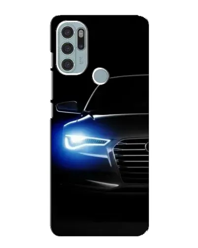 Чехол для Motorola MOTO G60s с картинкой «Неоновый взгляд Audi» Чехол для Motorola MOTO G60s с картинкой «Неоновый взгляд Audi»