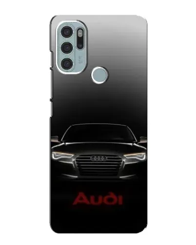 Чехол для Motorola MOTO G60s с картинкой «Audi — градиентный контур» Чехол для Motorola MOTO G60s с картинкой «Audi — градиентный контур»