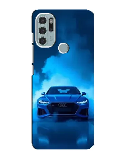 Чехол для Motorola MOTO G60s с картинкой «Audi — голубая энергия» Чехол для Motorola MOTO G60s с картинкой «Audi — голубая энергия»