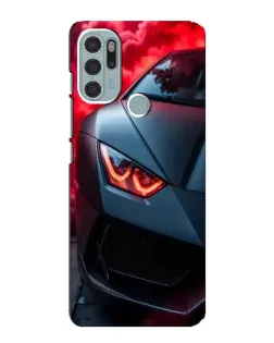 Чехол для Motorola MOTO G60s с картинкой «Lamborghini красное сияние» Чехол для Motorola MOTO G60s с картинкой «Lamborghini красное сияние»