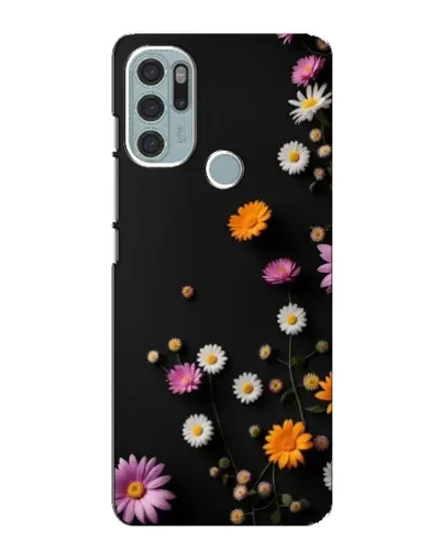 Чехол для Motorola MOTO G60s с картинкой «Цветочная композиция»