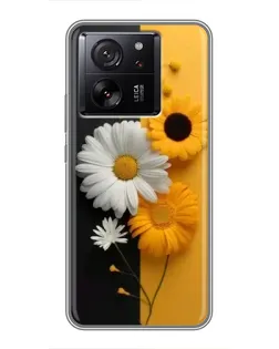 Чехол для Motorola Moto G67 Power с картинкой «Подсолнух и ромашка» Чехол для Motorola Moto G67 Power с картинкой «Подсолнух и ромашка»