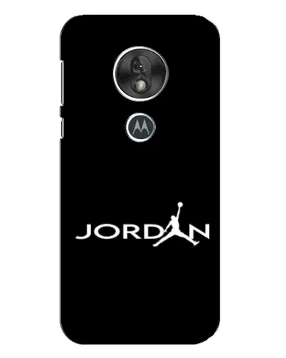 Чехол для Motorola MOTO G7 Play с картинкой «Jordan White Logo» Чехол для Motorola MOTO G7 Play с картинкой «Jordan White Logo»