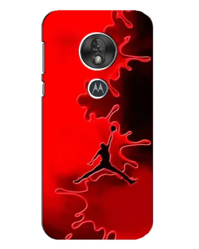 Чехол для Motorola MOTO G7 Play с картинкой «Jordan Red Smoke» Чехол для Motorola MOTO G7 Play с картинкой «Jordan Red Smoke»