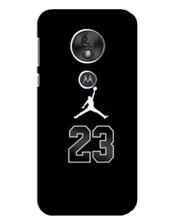 Чехол для Motorola MOTO G7 Play с картинкой «Jordan Flight 23»
