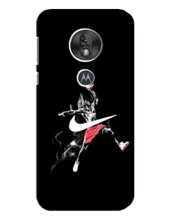 Чехол для Motorola MOTO G7 Play с картинкой «Jordan Jumpman»