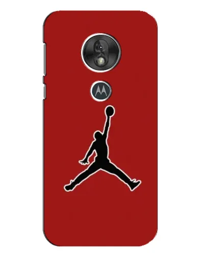 Чехол для Motorola MOTO G7 Play с картинкой «Jordan Red Back» Чехол для Motorola MOTO G7 Play с картинкой «Jordan Red Back»