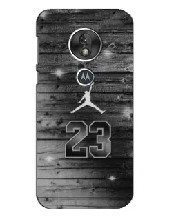 Чехол для Motorola MOTO G7 Play с картинкой «Jordan Carbon 23»