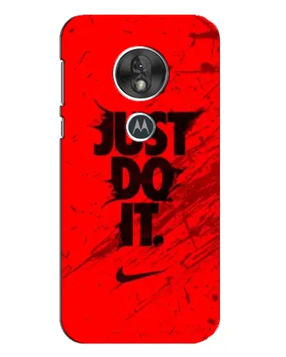 Чехол для Motorola MOTO G7 Play с картинкой «Nike Just Do It» Чехол для Motorola MOTO G7 Play с картинкой «Nike Just Do It»