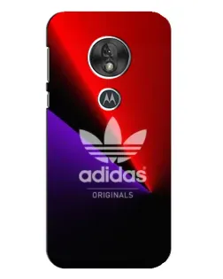 Чехол для Motorola MOTO G7 Play с картинкой «Adidas Red Neon»