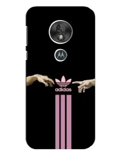 Чехол для Motorola MOTO G7 Play с картинкой «Adidas Hands»