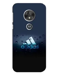 Чехол для Motorola MOTO G7 Play с картинкой «Adidas Water Drops»