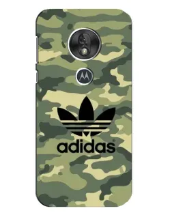 Чехол для Motorola MOTO G7 Play с картинкой «Милитари стиль Adidas»