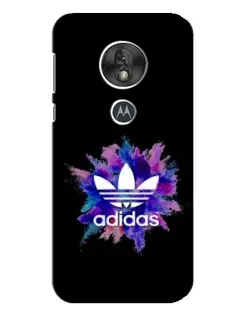 Чехол для Motorola MOTO G7 Play с картинкой «Взрыв красок Adidas»