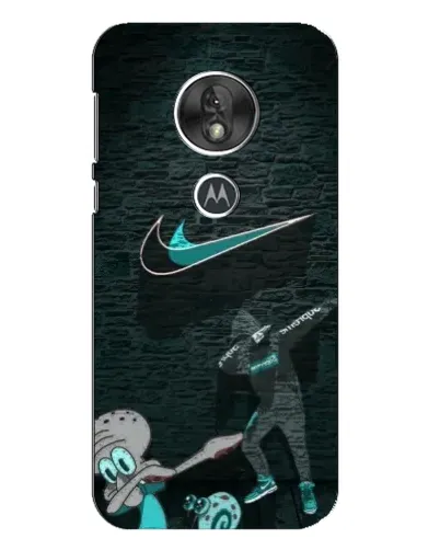 Чехол для Motorola MOTO G7 Play с картинкой «Спортивный арт Nike»