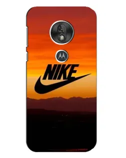 Чехол для Motorola MOTO G7 Play с картинкой «Nike — вечерний горизонт» Чехол для Motorola MOTO G7 Play с картинкой «Nike — вечерний горизонт»