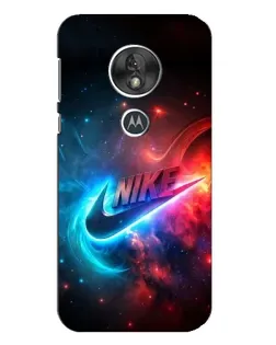 Чехол для Motorola MOTO G7 Play с картинкой «Огненный логотип Nike» Чехол для Motorola MOTO G7 Play с картинкой «Огненный логотип Nike»